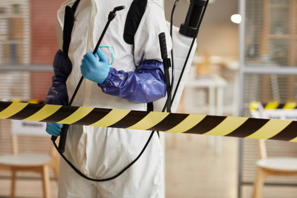 Professional Infectious Disease Decontamination technician working in Branchville, SC